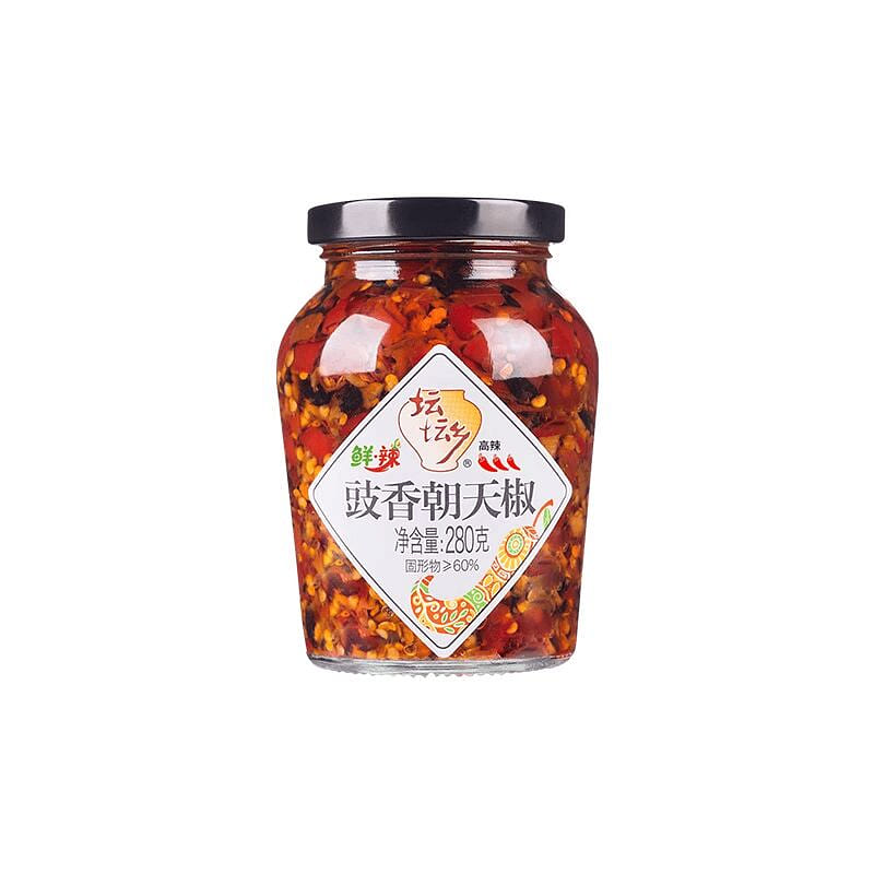 Tantanxiang Fermented Black Bean Pepper Sauce 280g 280 g