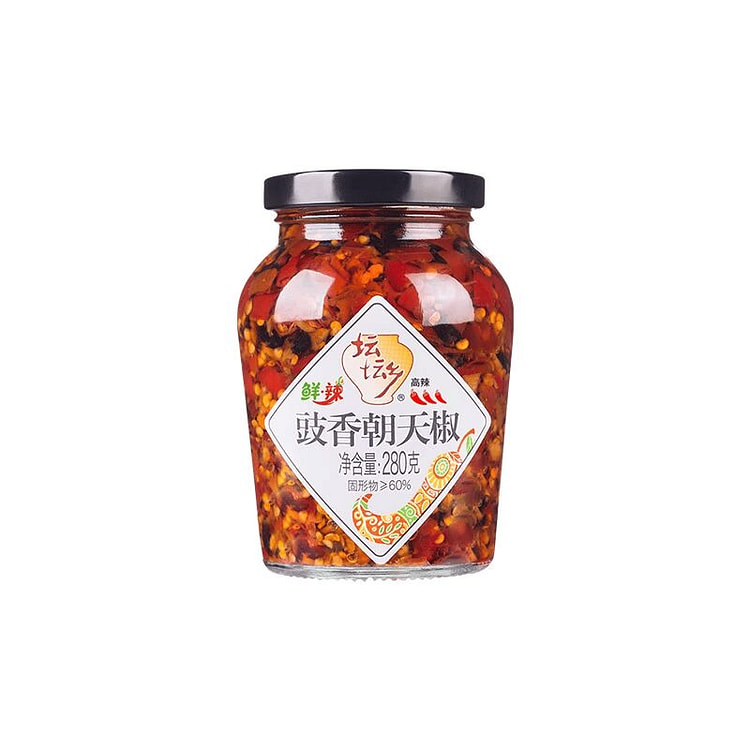 Tantanxiang Fermented Black Bean Pepper Sauce 280g 280 g