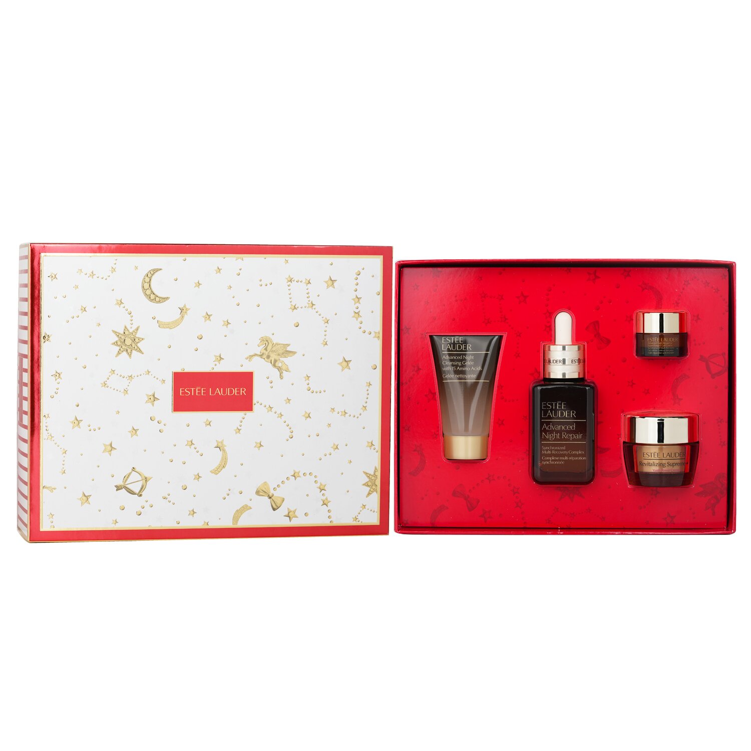 Estee Lauder The Lift + Glow Routine Skincare Set: 4pcs - Weee!