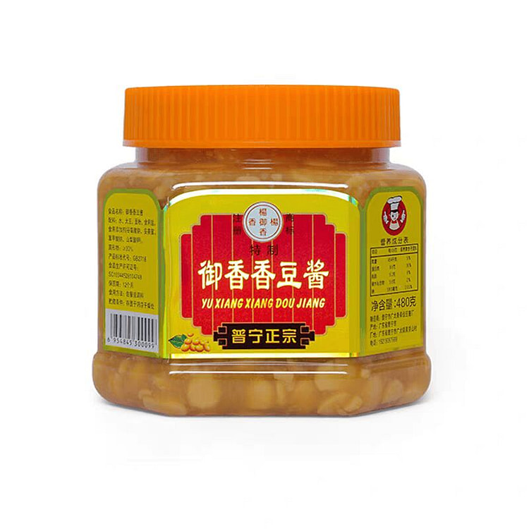 潮汕正宗御香香豆酱普宁豆酱豆瓣酱480g*1 480 克