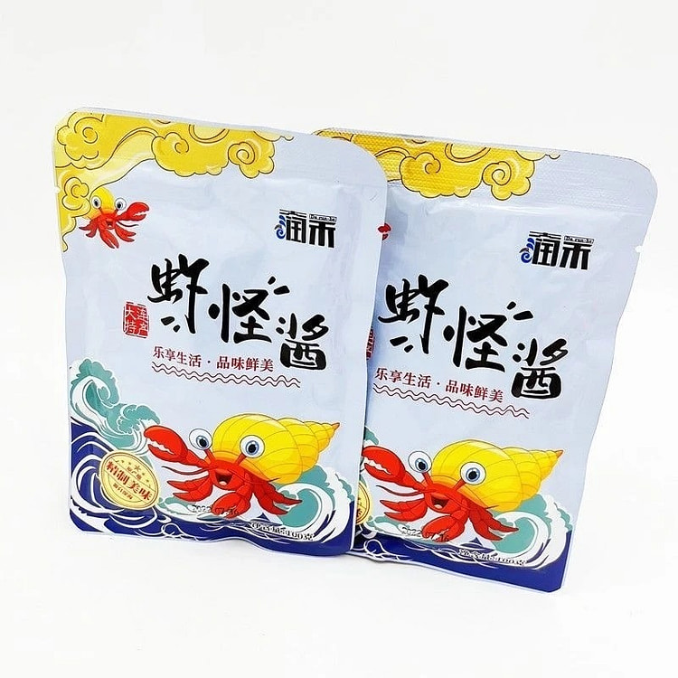 润禾 大连特产虾怪熟酱2袋 200g 200 克