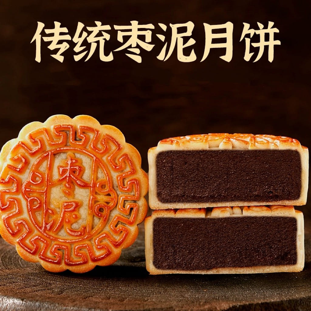 date puree moon cake 1 count