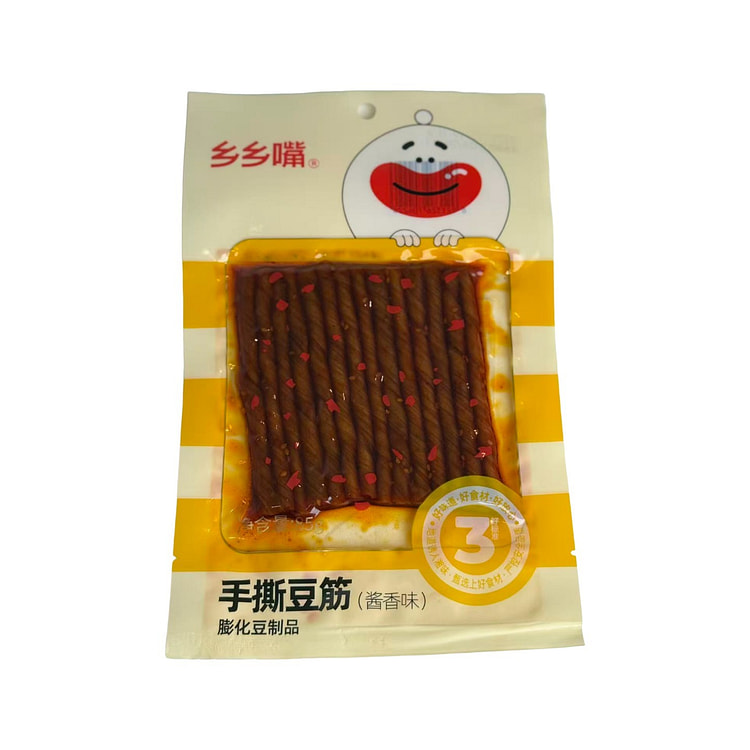 乡乡嘴85g手撕豆筋（酱香味） 1 包