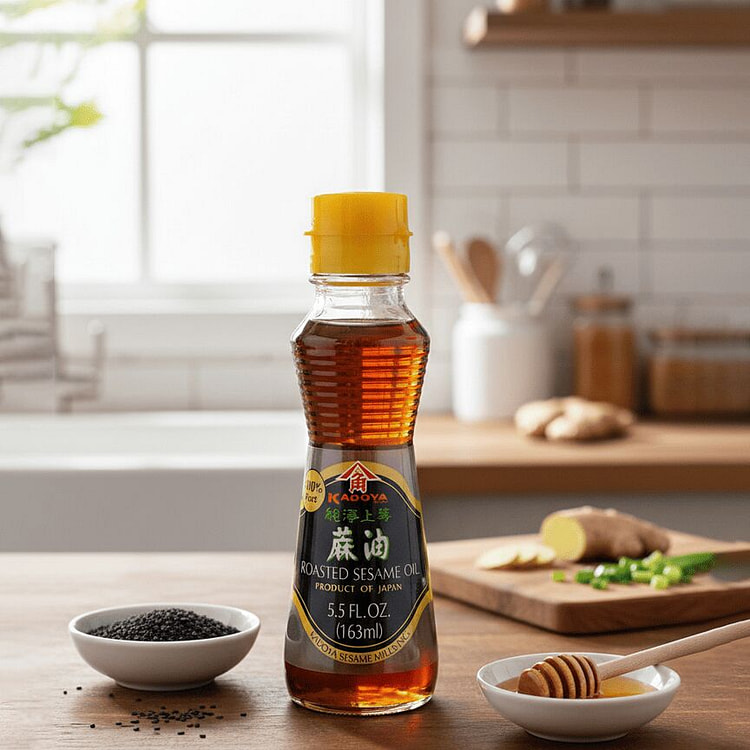 日本烤芝麻油（瓶装，小瓶） 5 盎司
