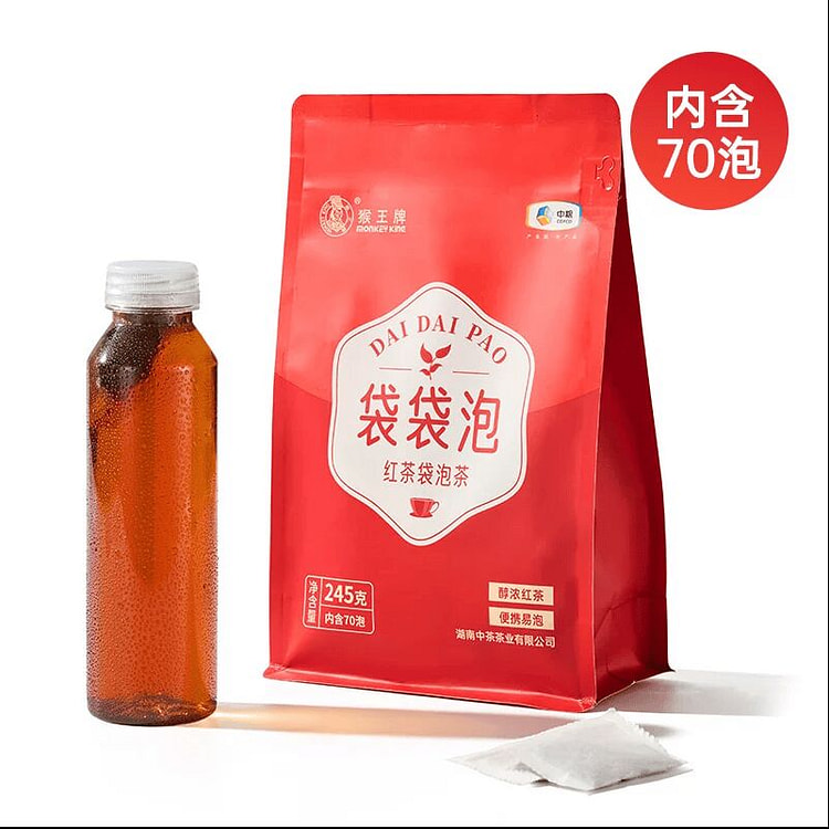 猴王2025新茶特级红茶便携袋245克*1袋 245 克