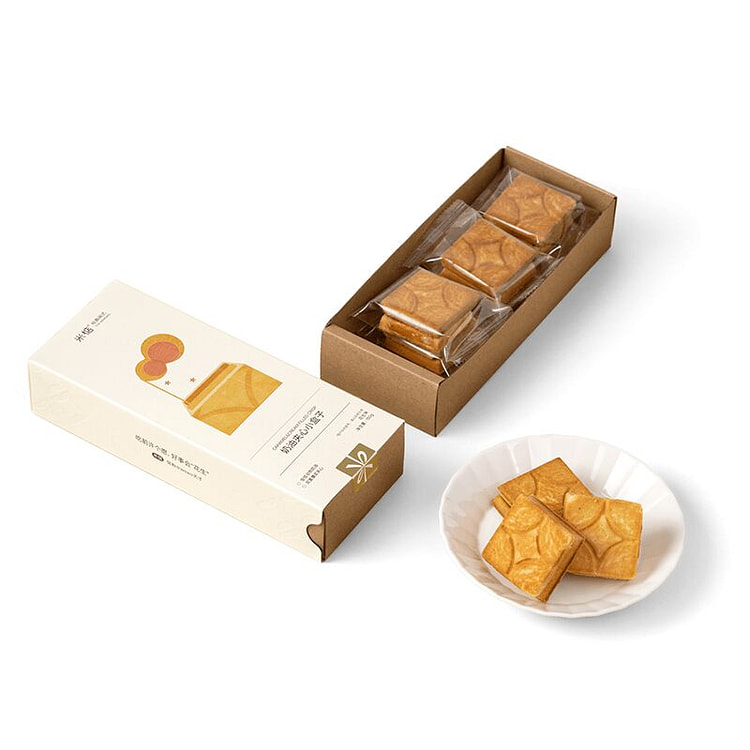 米惦花生奶油夹心小盒子150g夹心日式曲奇饼干 150 克