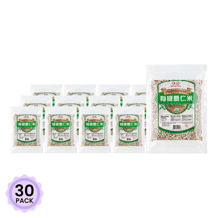 绿野 有机薏仁米 14 盎司*30 包