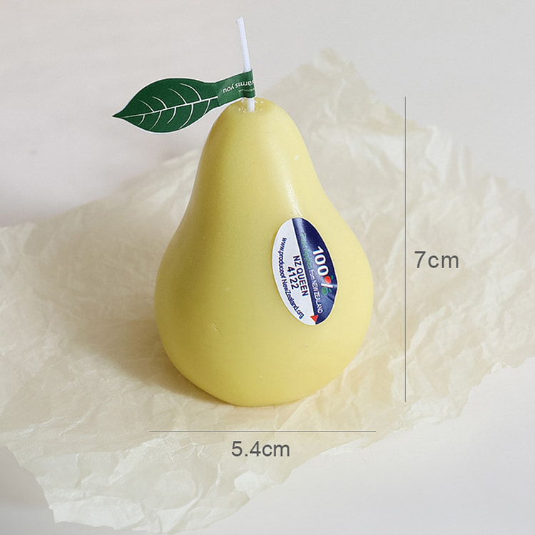 Rejuuv 手工水果香氛蜡烛，黄色