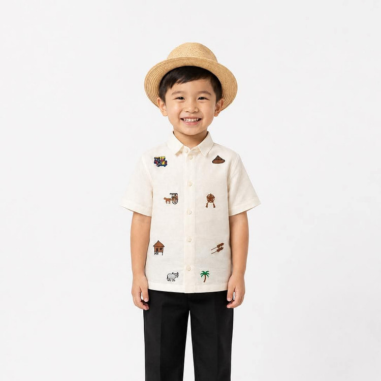 Lakan Nino - Boy's Modern Barong 8T 1 each