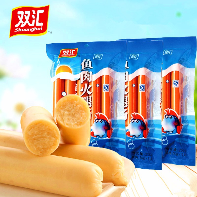 【Shuanghui】Fish Ham Sausage, 250g Weee!