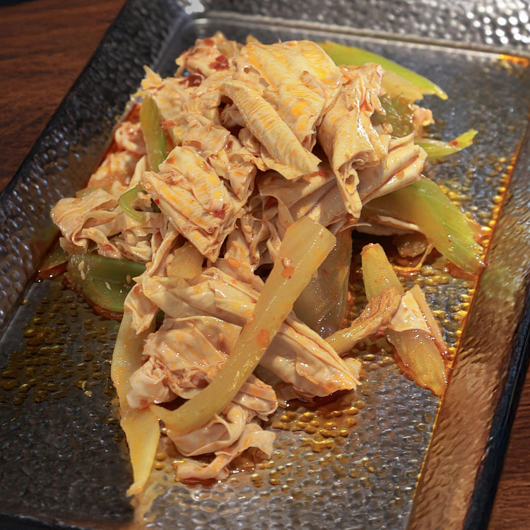 [Qiao Lin] Cold Celery and Tofu Skin Salad 250g 1 each