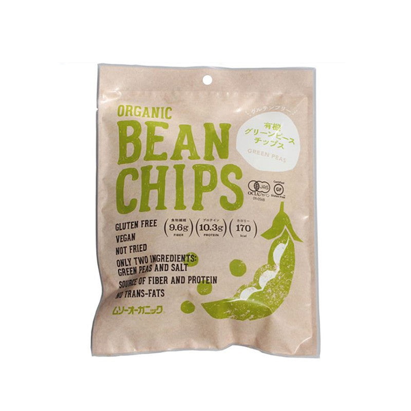 Musou Shoji 有机青豆脆片 45g 1 份