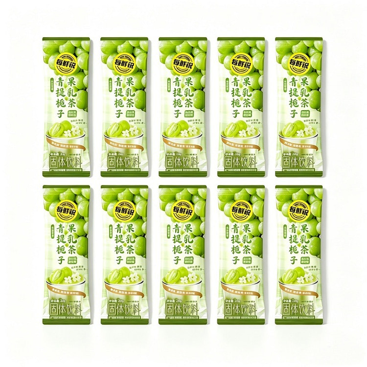 Oh!Fresh Grape-Gardenia Milk Tea Instant Drik Mix 220 g
