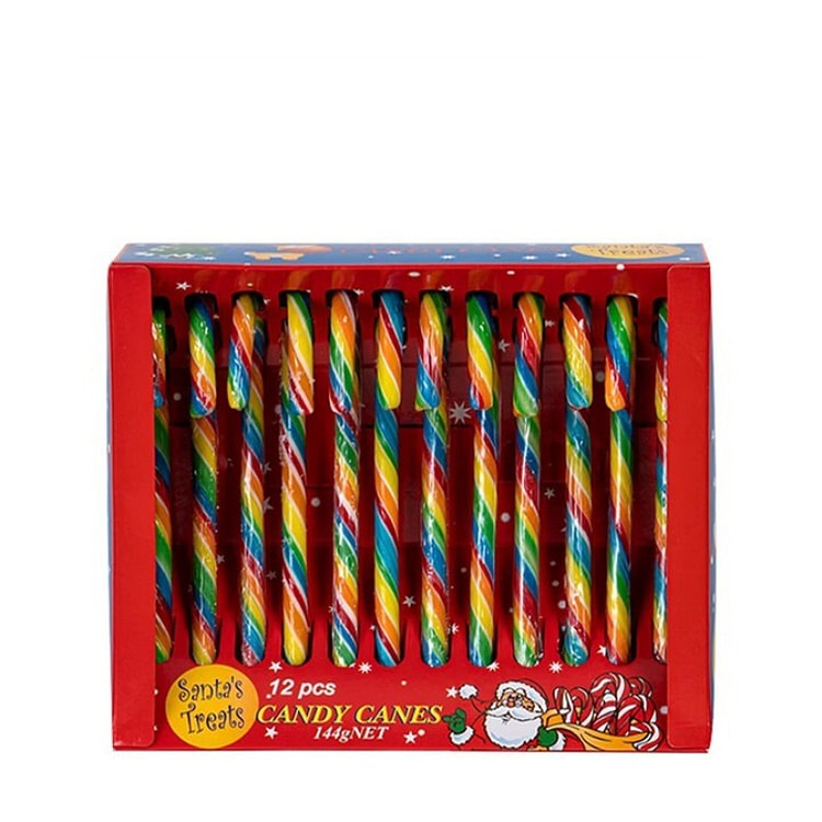 泉旺圣诞拐杖糖礼盒144g*2盒 288 克
