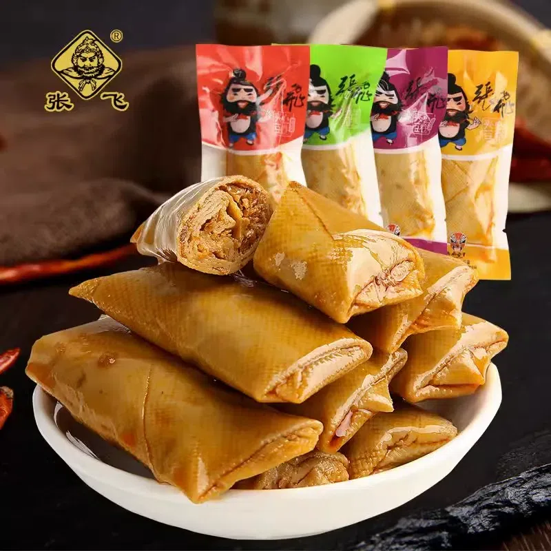 Zhang Fei Stuffed Bean Rolls 3 Spicy Mixed flavors 500 g
