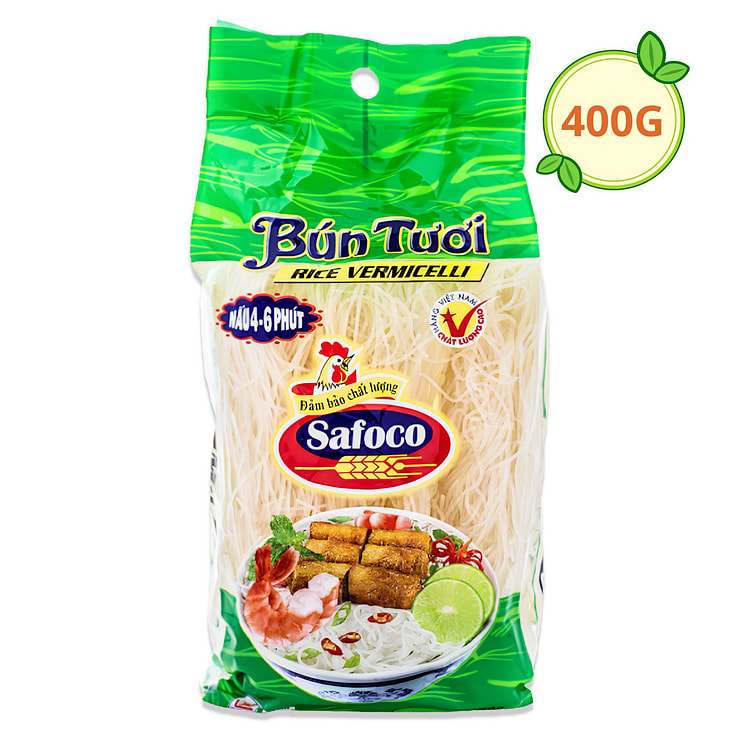 [Safoco] Fresh Rice Vermicelli - 400g 1 each (min 2)