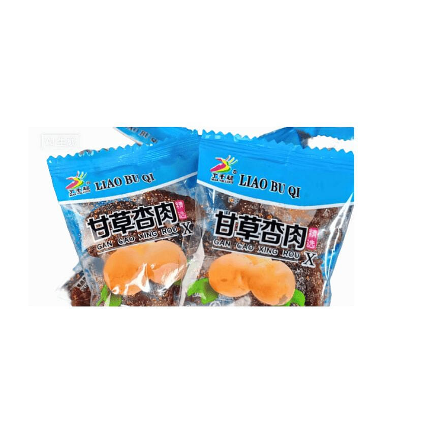 Dried licorice and apricot seeds are about 16g*10 160 g