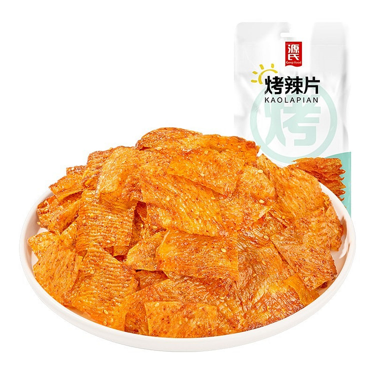 源氏  烤辣片 豆干制品辣条办公室 1袋 65 克