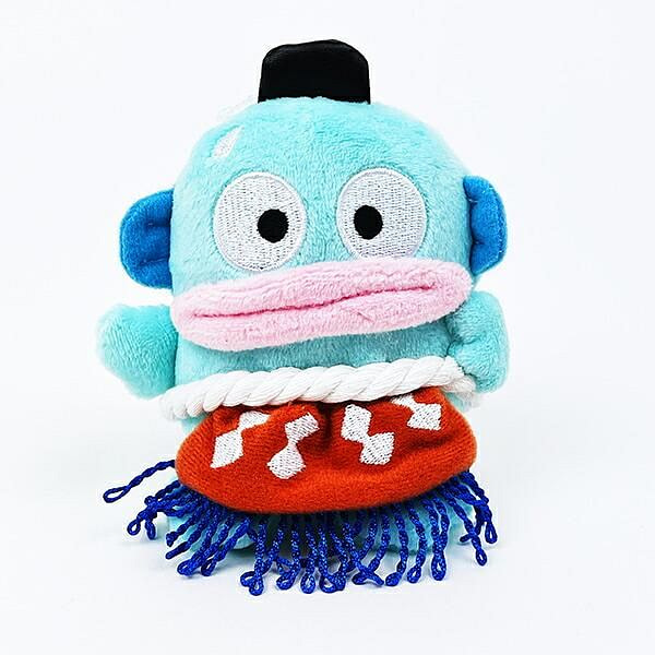 Sanrio Plush Keychain Grass Skirt Hangyodon 1 each