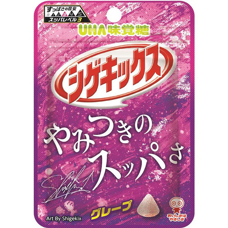 UHA Mikakuto Shigekix Grape 20g