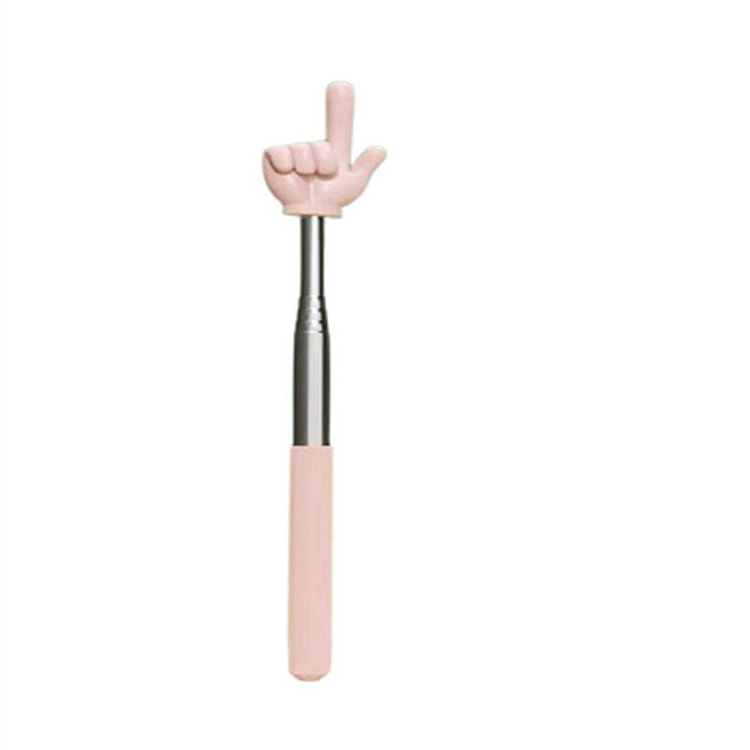 Finger-Stretching Reading Stick, Pink 1 each
