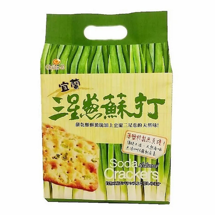 Chiao-E Sansing Scallion Soda Crackers 234 g