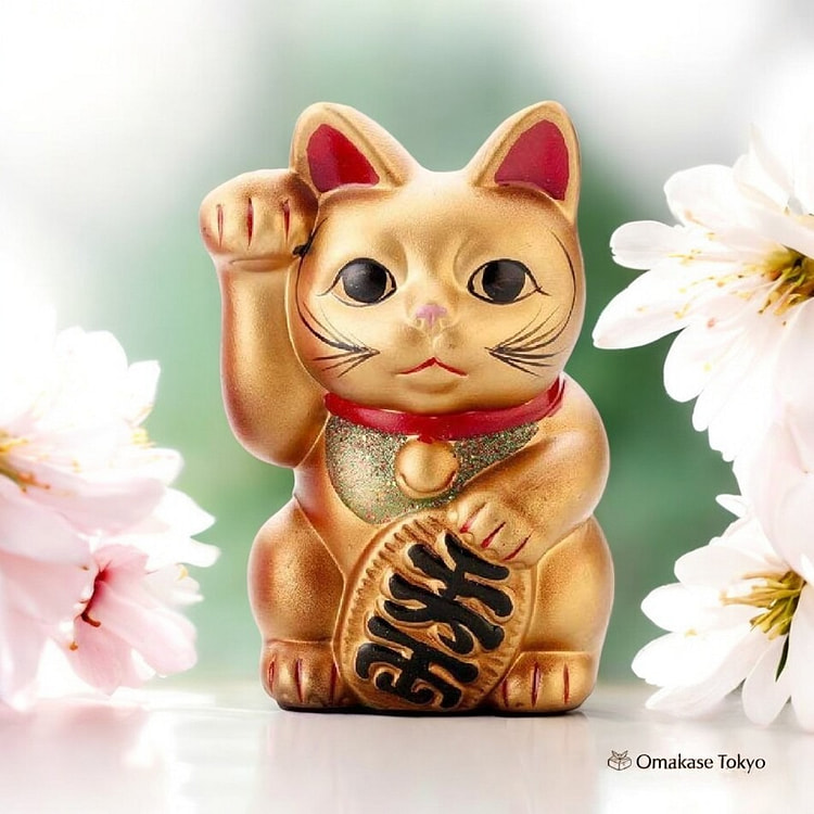 濑户烧招财猫摆件 800 克