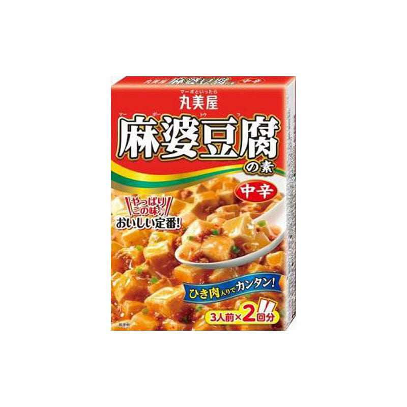 Marumiya 麻婆豆腐调味料 辣味3份x2袋 1 份