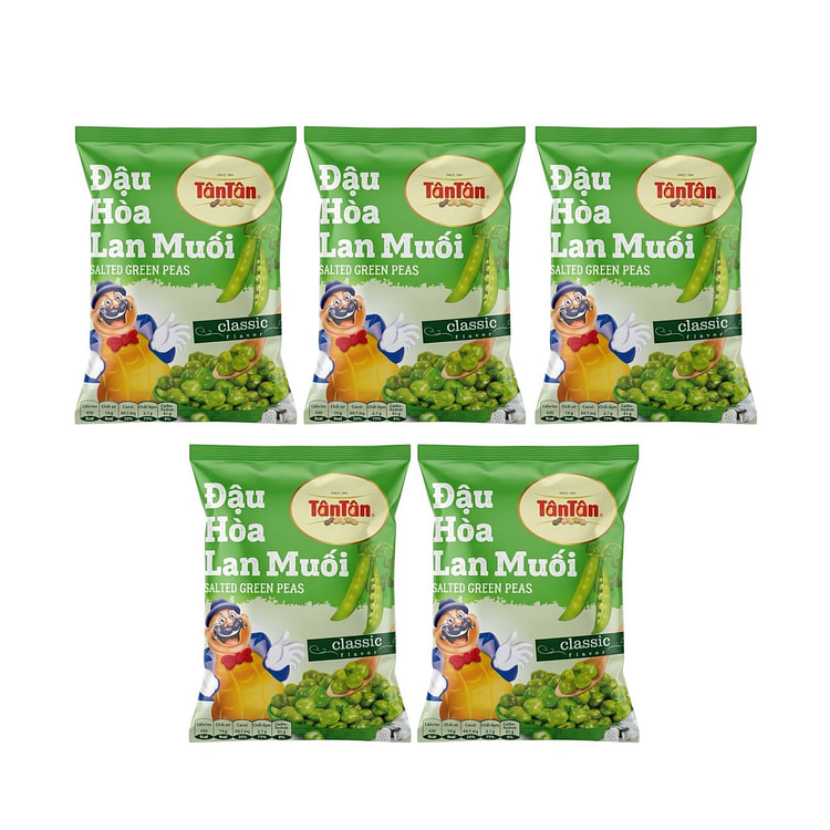 [担担] 咸青豆豆花兰梅组合 50 克*5 个