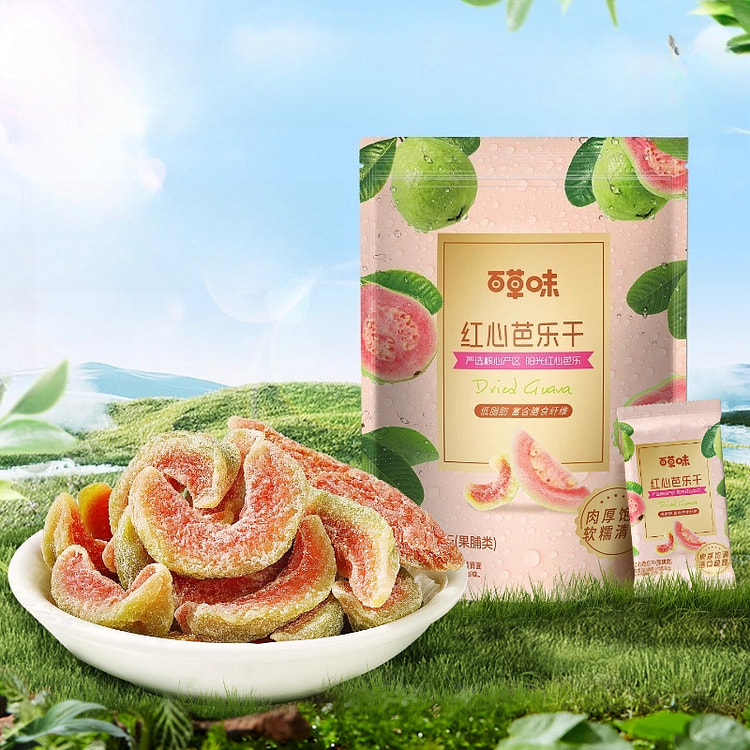 百草味红心芭乐干258g*1袋 258 克