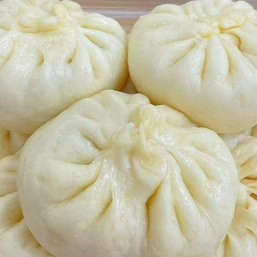 牛肉芹菜手工包子 4个 1 份
