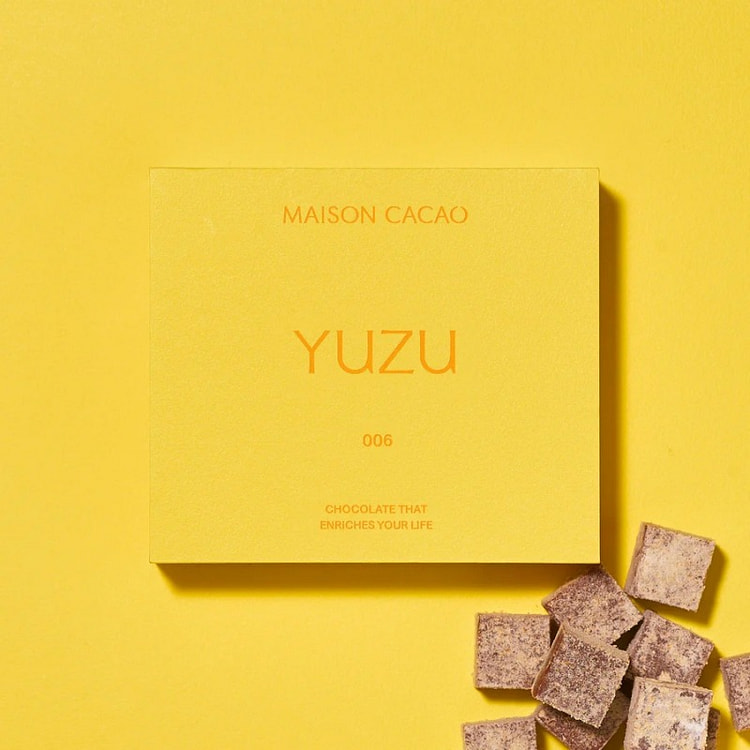 MAISON CACAO Fresh Chocolate Yuzu 16 pieces