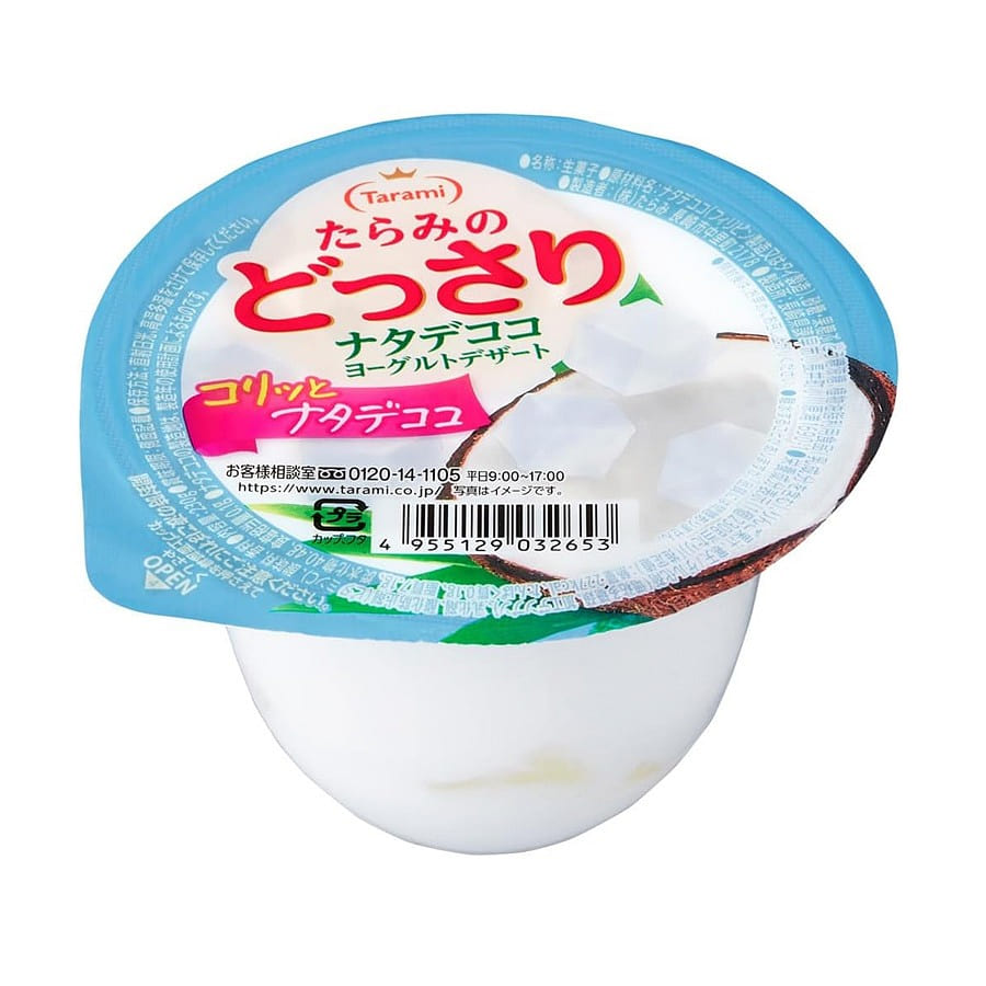 たらみのどっさりナタデココヨーグルトデザート 230 グラム