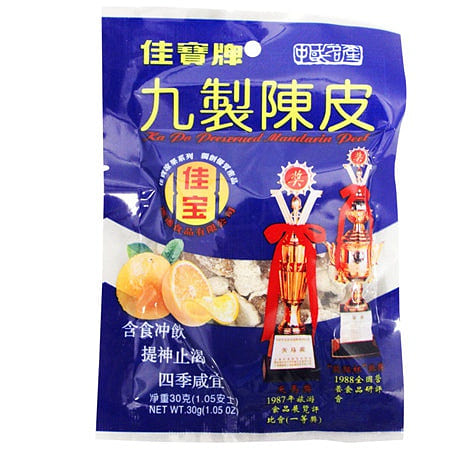 KA PO Preserved Mandarin Peel 30G 1 each