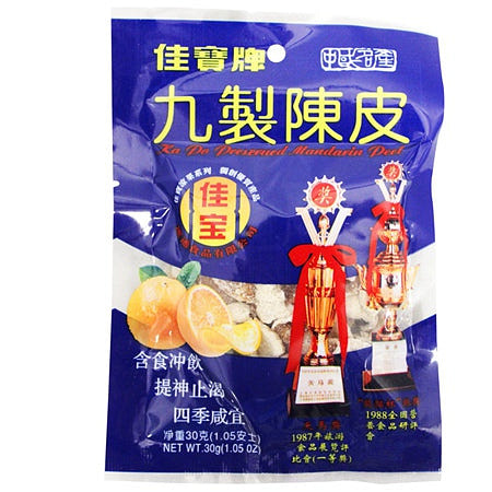 KA PO Preserved Mandarin Peel 30G 1 each