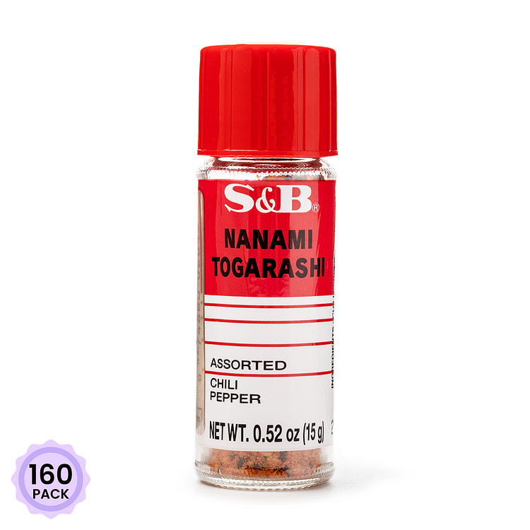S&B Shichimi Powder (Nanami Togarashi) 7 spices chili powder 0.52 oz*160 pa