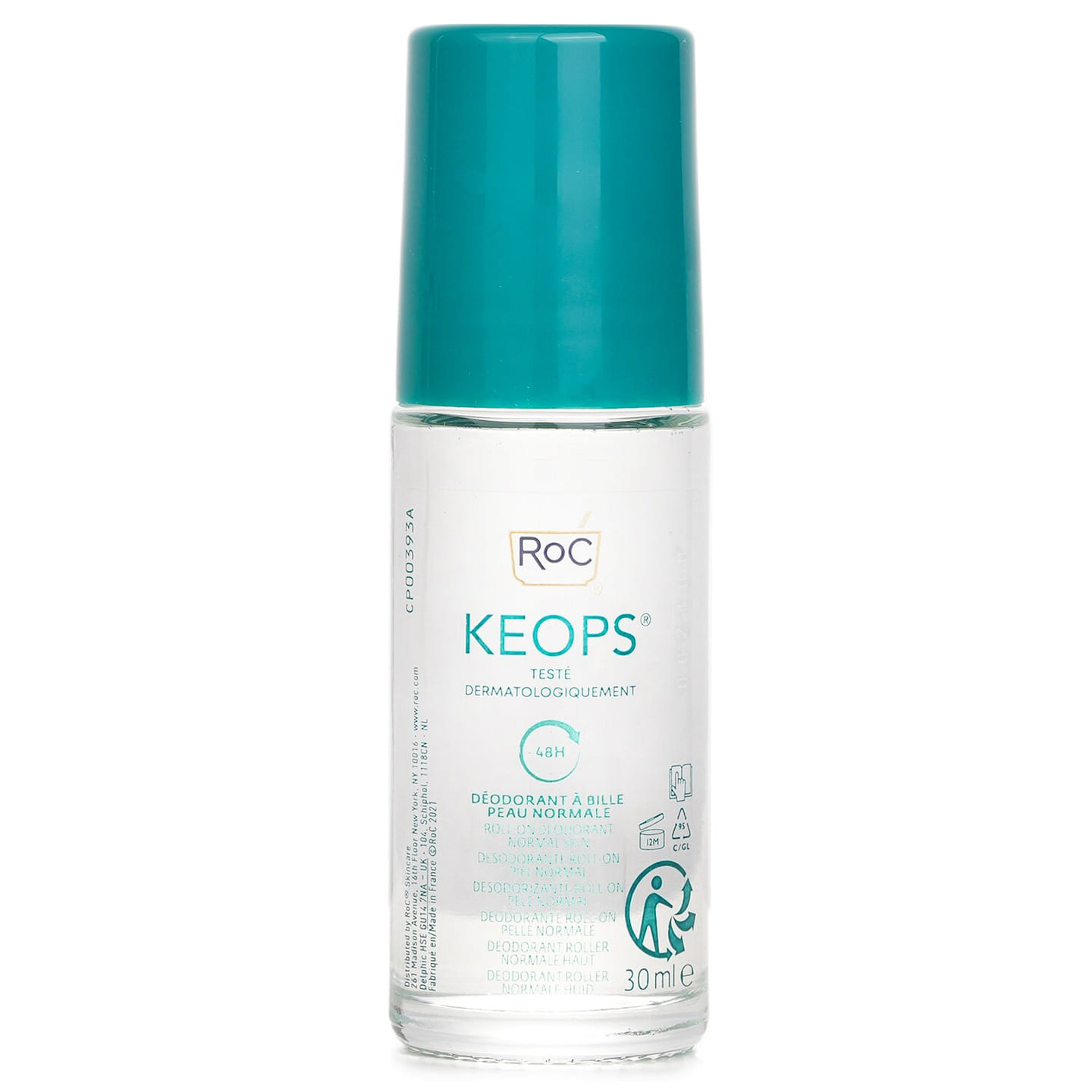 ROC     KEOPS Roll-On Deodorant H - Alcohol Free & 30 ml(ミリリットル)