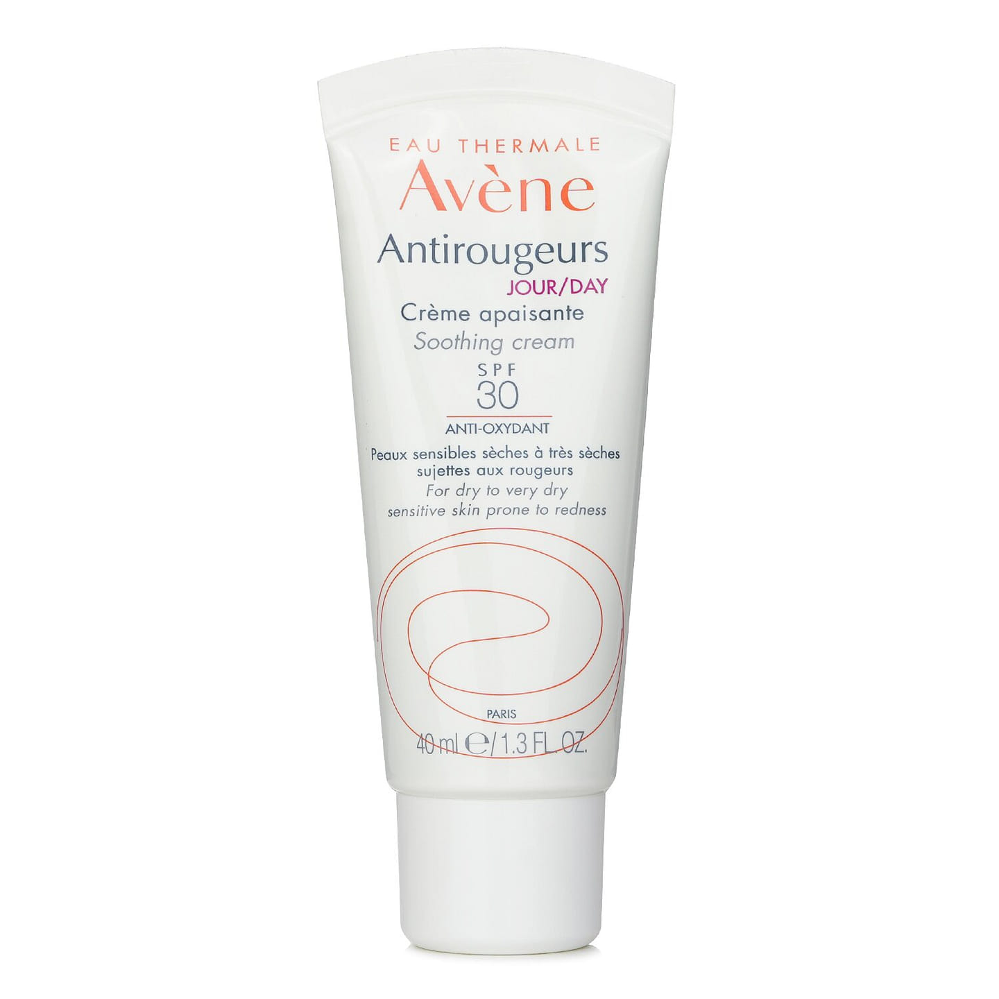 Avene Anti-Redness Soothing Day Cream SPF 30 – For dry to very dry and sensitive skin prone to redness 40 ml