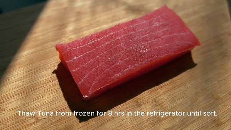 Tuna* Vegan Sashimi (8oz saku block) - Planted by Boldly