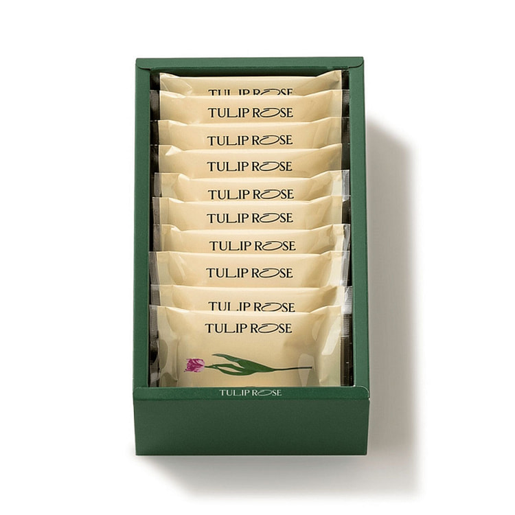 东京郁金香玫瑰饼干 豪华芝士巧克力夹心饼干 10枚 1 份