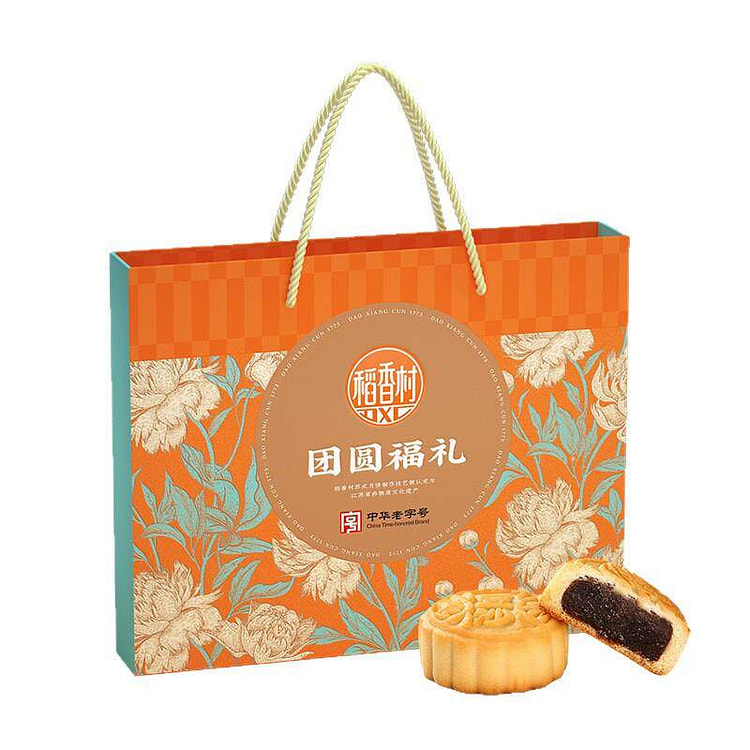 京式传统五仁豆沙月饼礼盒450g*1盒 450 克
