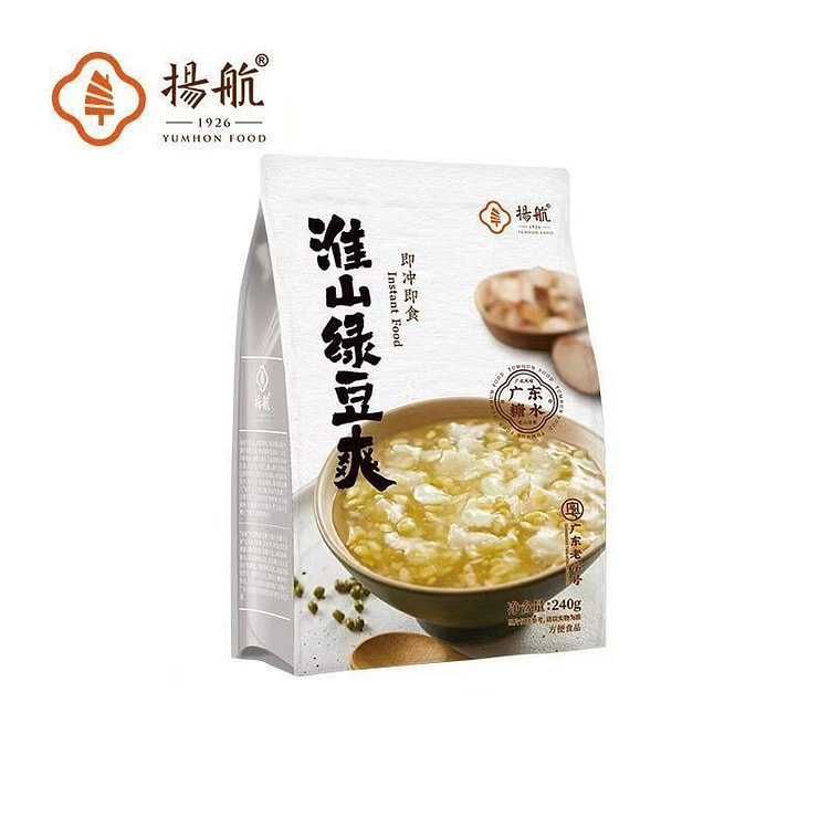扬航好心情淮山绿豆爽冲饮潮汕特产240g糖水饮料 240 克