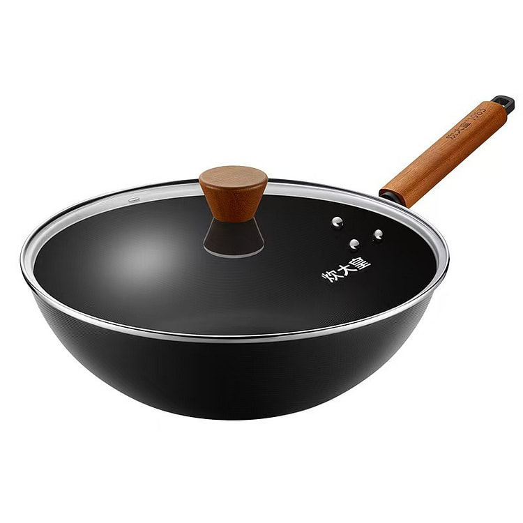 Extreme Iron Skillet Wok 32CM