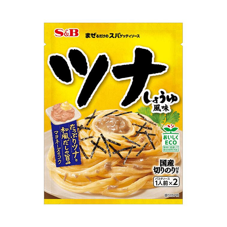 S&B Pasta Sauce Tuna Soy Sauce 81.4g 1 each