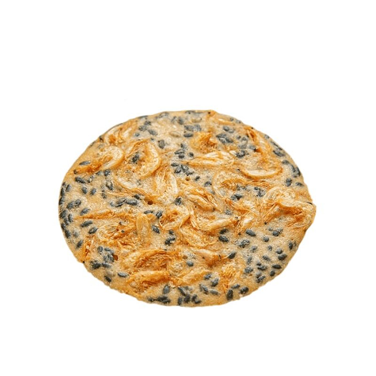 Shrimp skin, yam, sesame crispy crackers 1 box 250 g