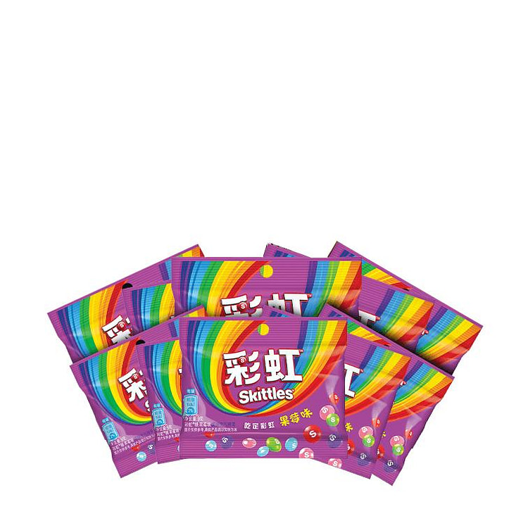 Wrigley Rainbow Candy Candy Happy Candy Casual Snack Candy Children's Snack