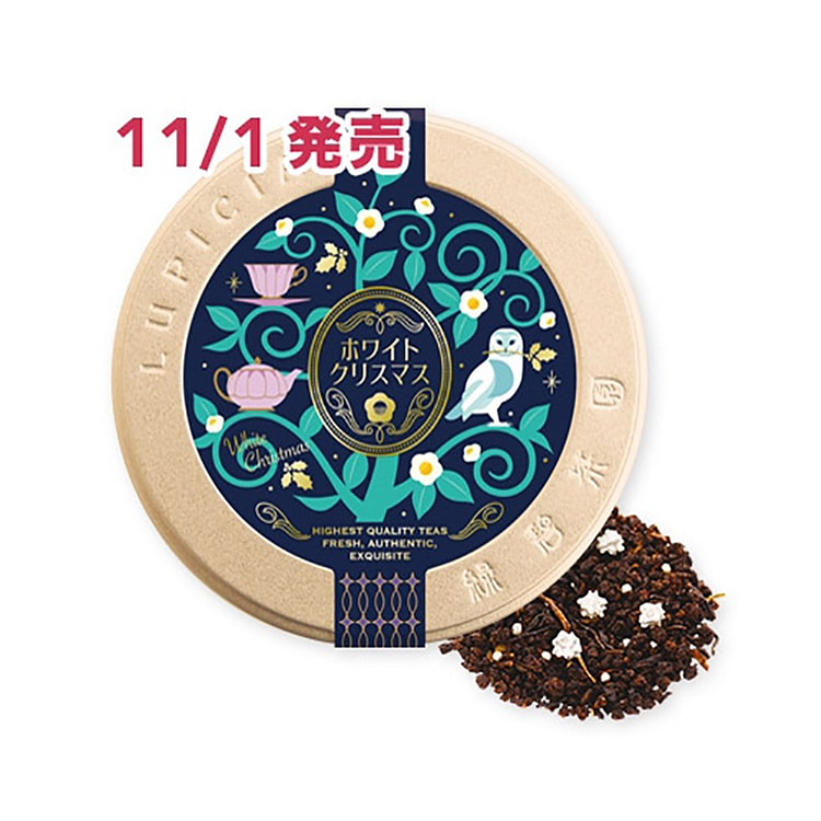 LUPICIA 白色圣诞节 红茶 罐装50g