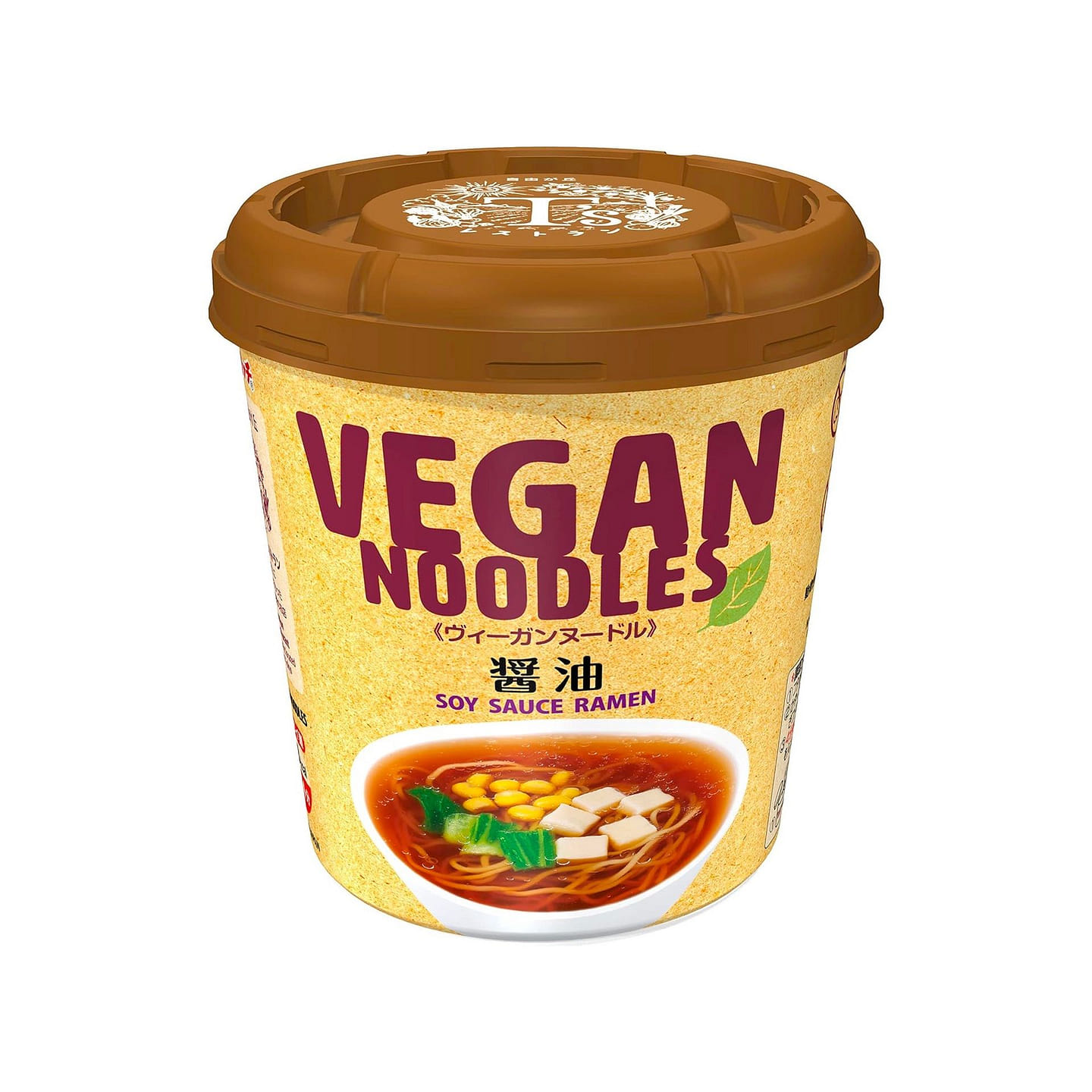 Japanese Ramen VEGAN Noodles Soy Sauce Soup 53g 1 each