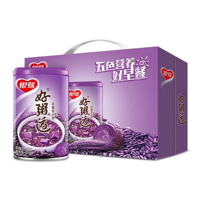 银鹭 好粥道 紫薯紫米粥 280g