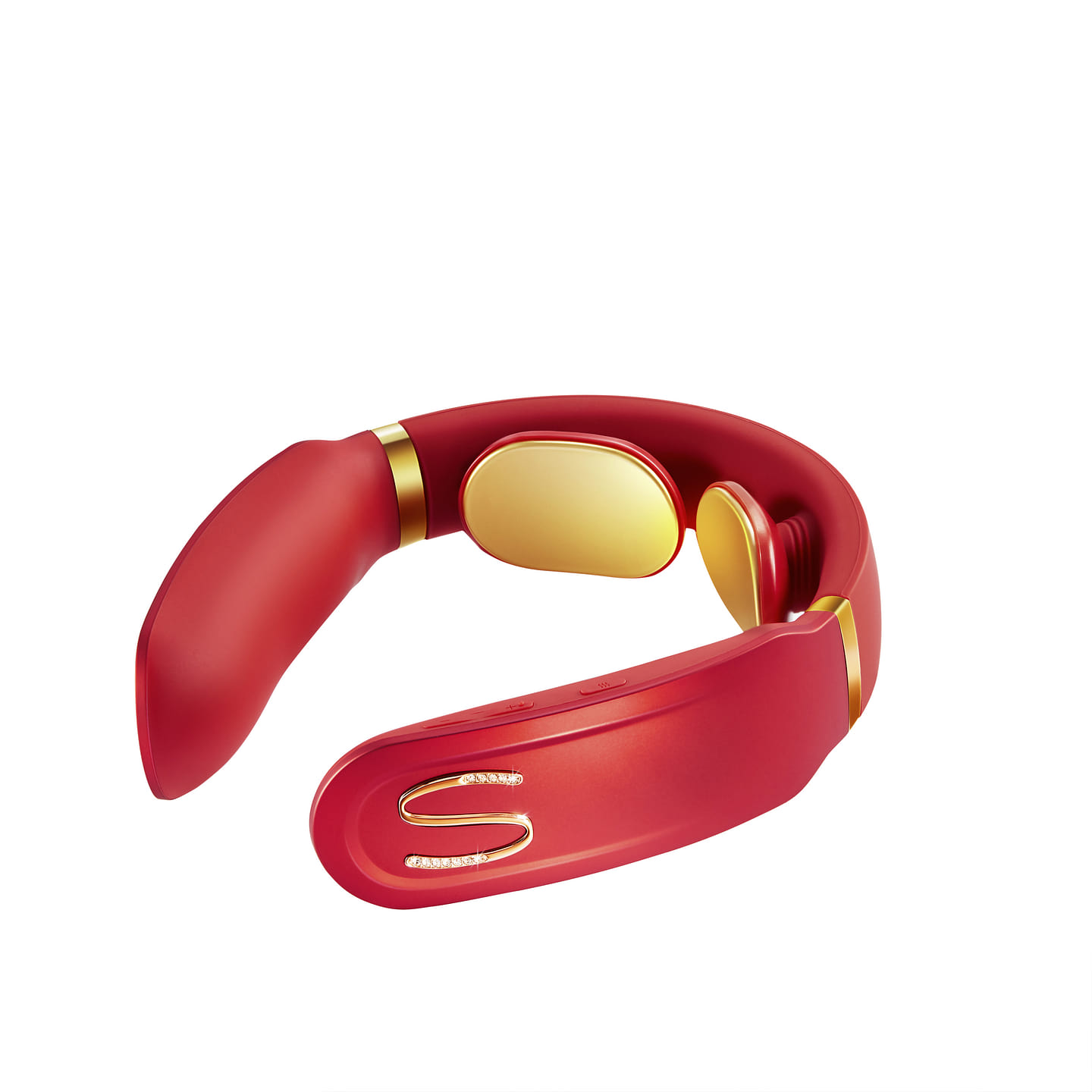 SKG｜Cervical Massager K6-1（S） Red 1 each